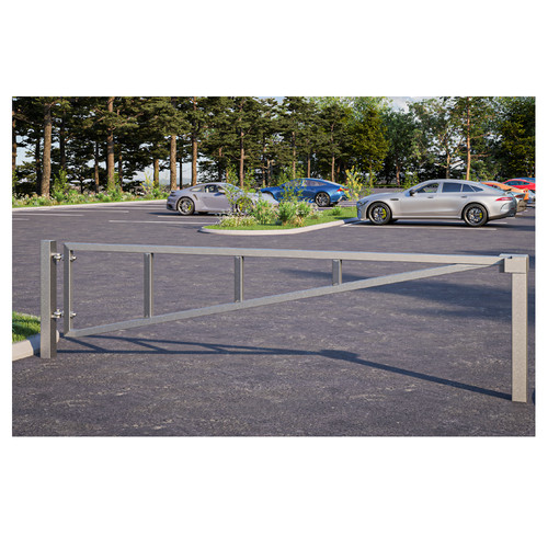 Car park yard - barrier,