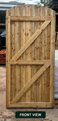 Premium wooden garden gate - premium,